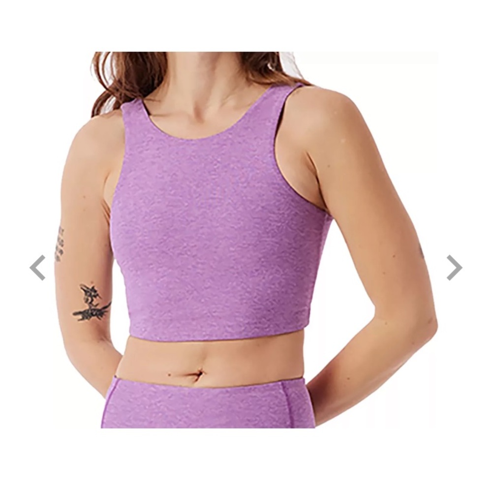 Outdoor Voices Women's Venus Crop Top Size S Lavender